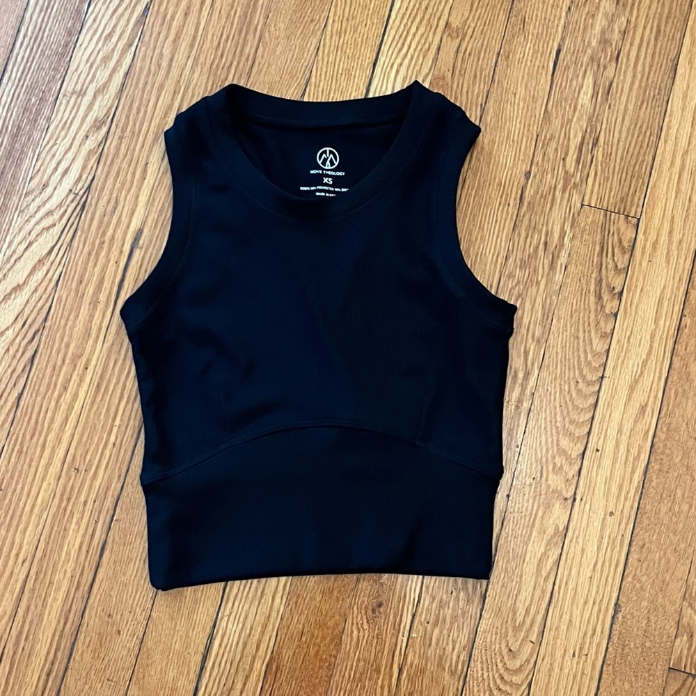 Black Sleeveless Women's Top